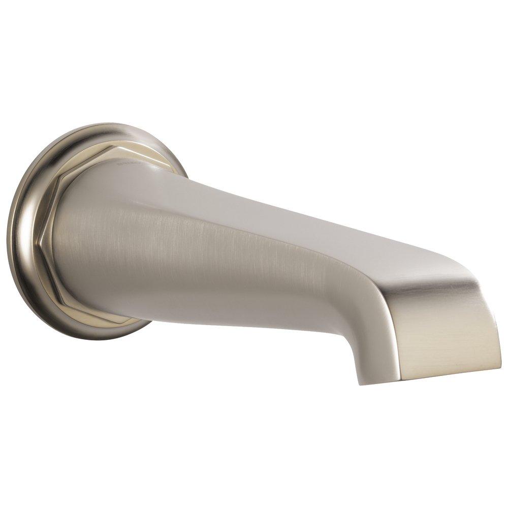 Brizo Luxe Nickel Non-Diverter Tub Spout 