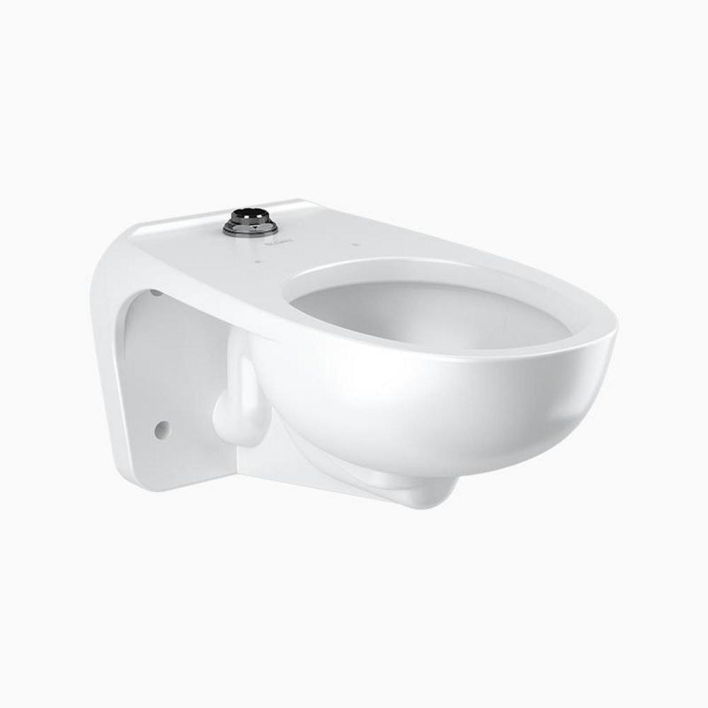Sloan White Elongated Wall Mount Toilet Bowl 