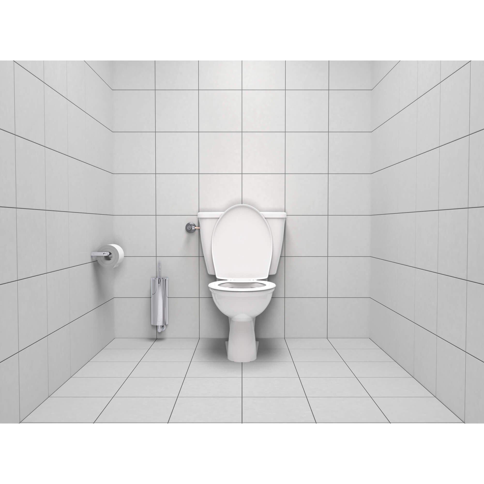 GROHE StarLight Chrome 15-11/16 in. Toilet Brush Set 