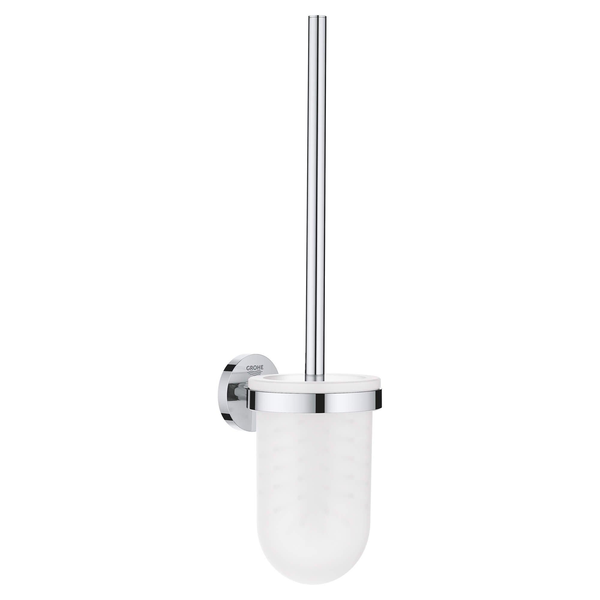GROHE StarLight Chrome 15-11/16 in. Toilet Brush Set 