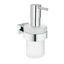 Wall Mount Soap Dispenser with Holder in StarLight® Chrome