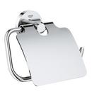 Toilet Paper Holder with Cover in StarLight Chrome