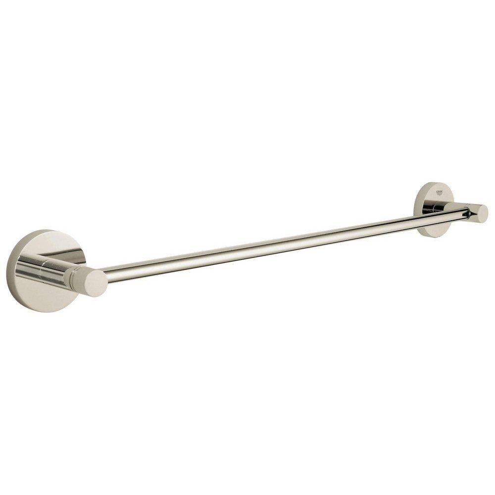 GROHE StarLight&reg; Brushed Nickel 18 in. Towel Bar 