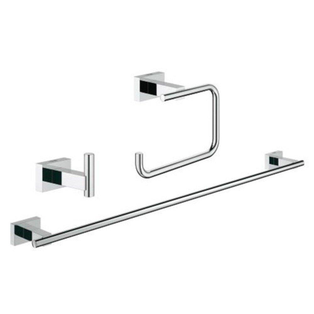 GROHE StarLight Chrome Bathroom Accessory Set 