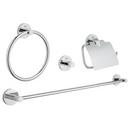 GROHE StarLight&reg; Chrome Bathroom Accessory Set 