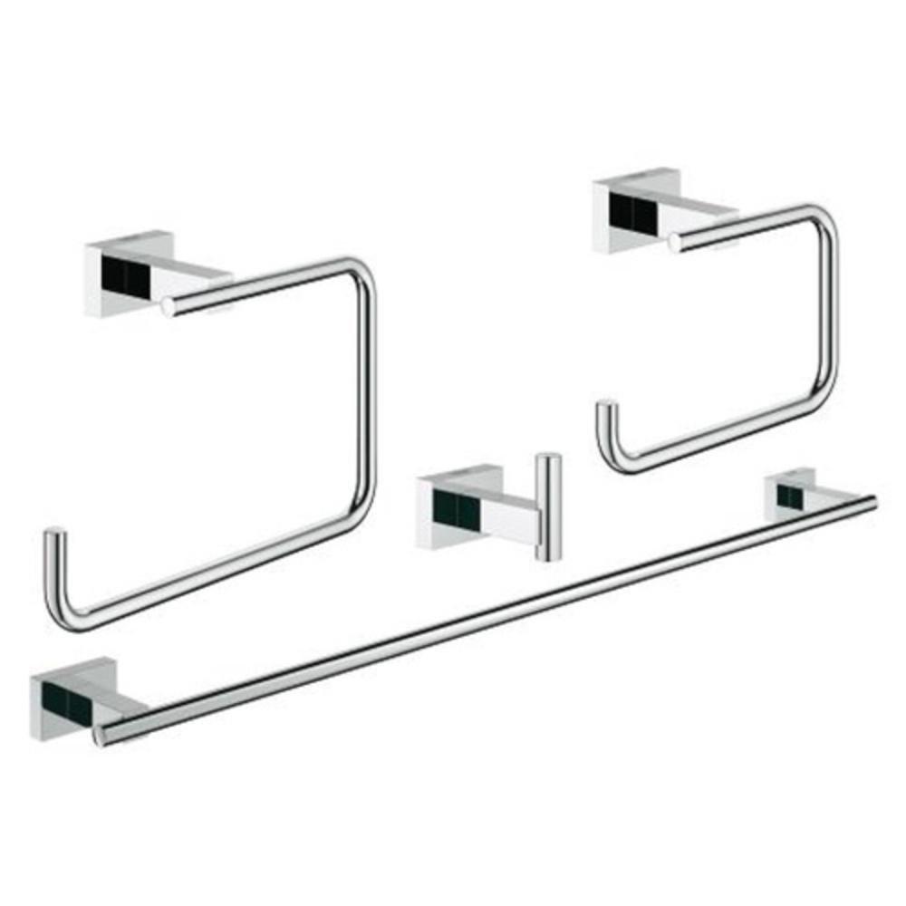 GROHE StarLight&reg; Chrome Bathroom Accessory Set 