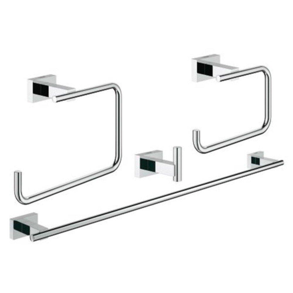 GROHE StarLight Chrome Bathroom Accessory Set 