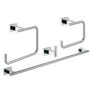GROHE StarLight Chrome Bathroom Accessory Set 