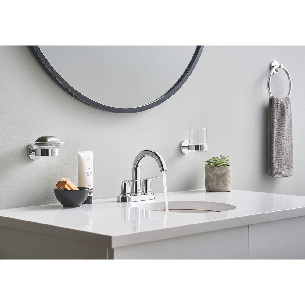 GROHE StarLight Chrome Wall Mounted Soap Dish with Holder 