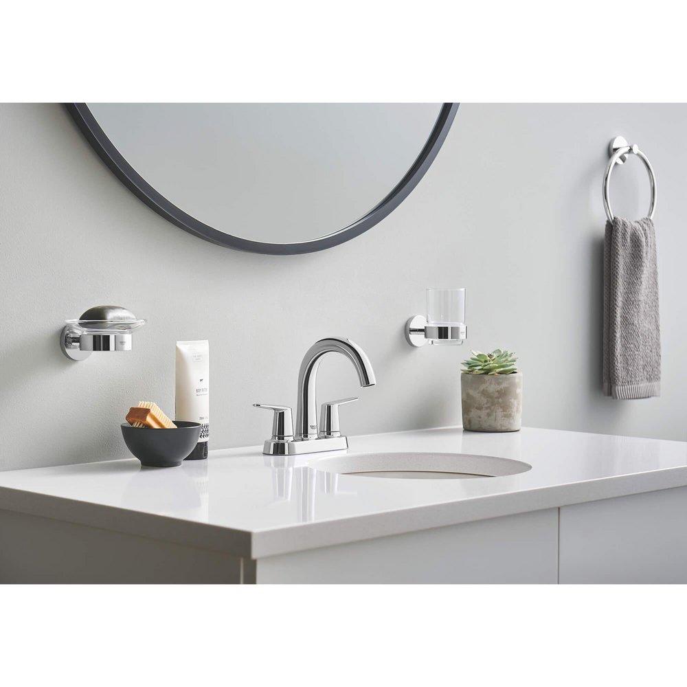 GROHE StarLight Chrome Wall Mounted Soap Dish with Holder 