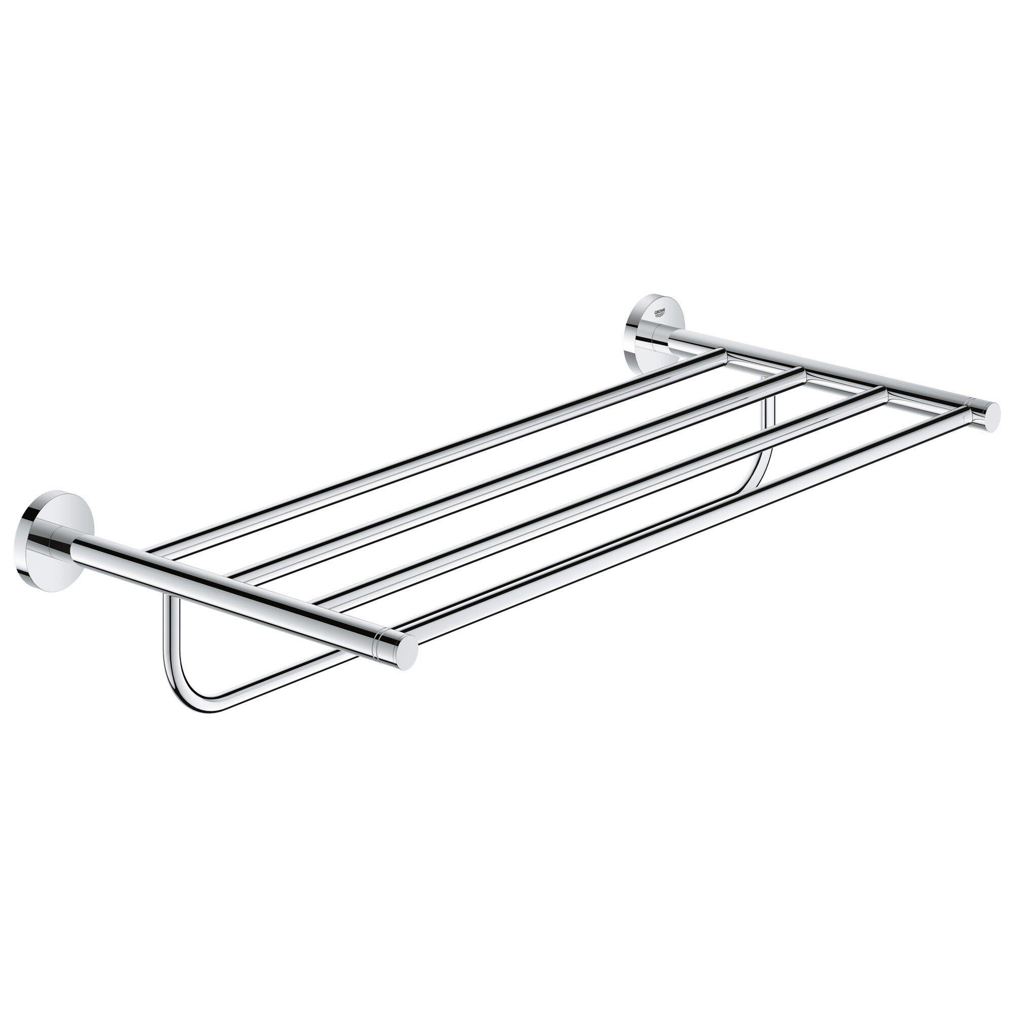 GROHE StarLight Chrome Multi Bath Towel Rack 
