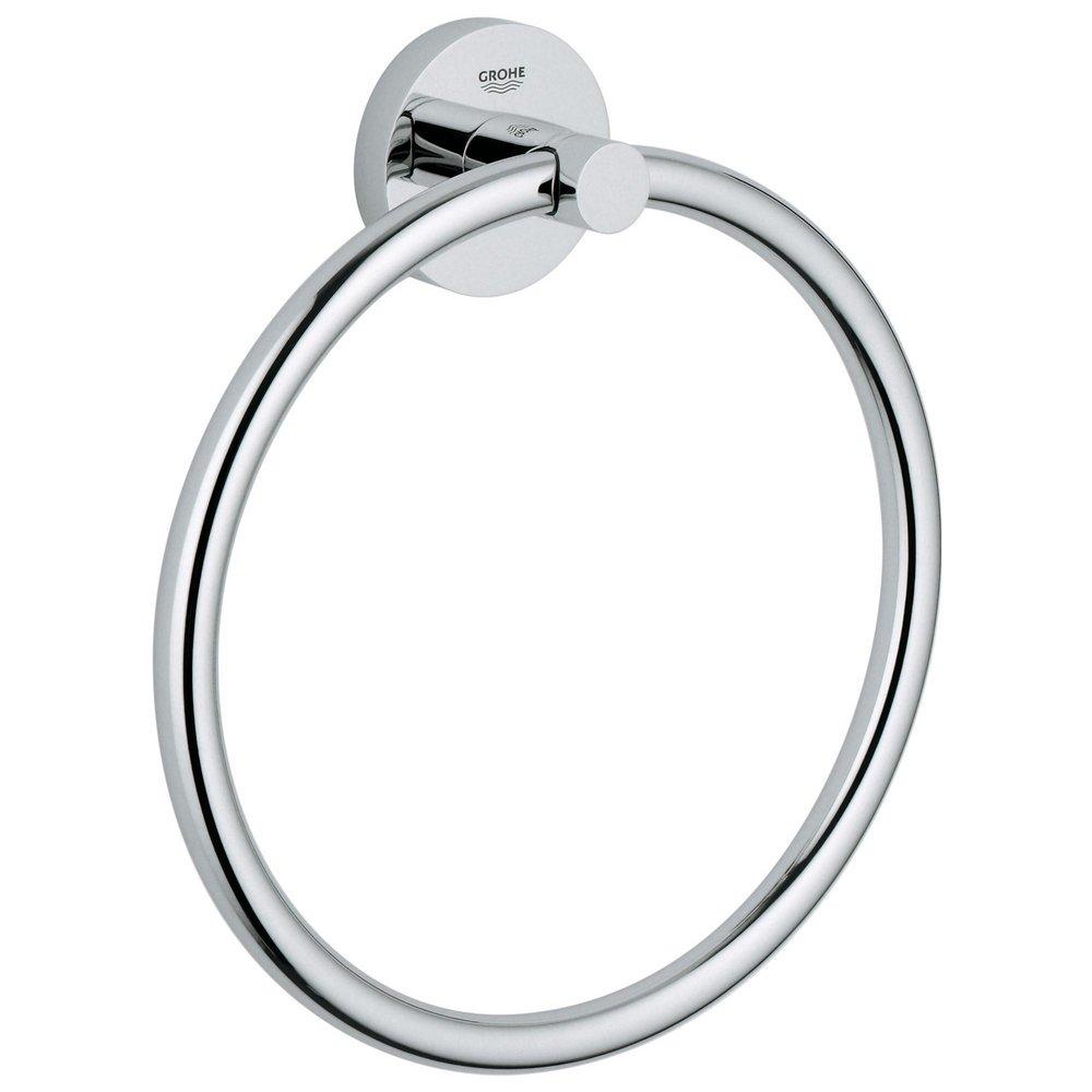 GROHE StarLight Chrome Round Towel Ring 