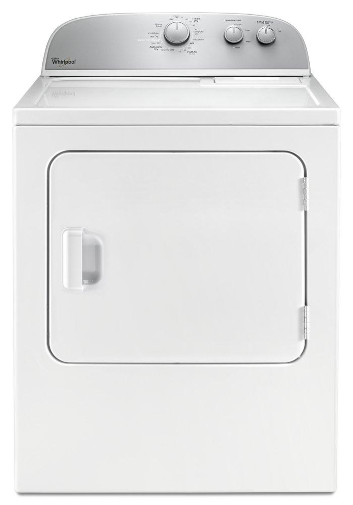 Whirlpool White 29 in. 5.9 cu. ft. Electric Dryer 