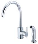 Gerber Plumbing Polished Chrome Single Handle Kitchen Faucet 