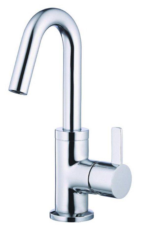 Gerber Plumbing Polished Chrome Single Handle Monoblock Bathroom Sink Faucet 
