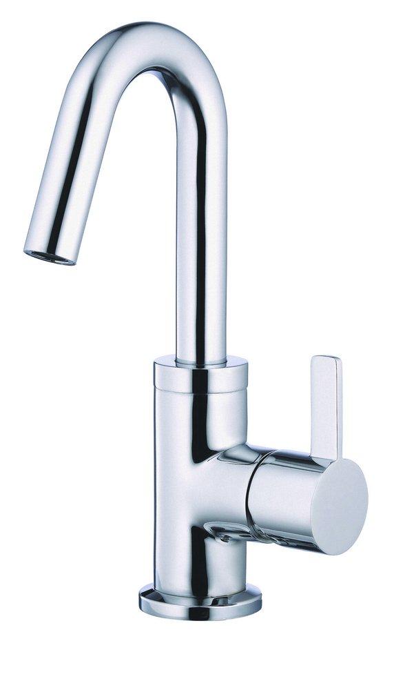 Gerber Plumbing Polished Chrome Single Handle Monoblock Bathroom Sink Faucet 