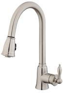 Gerber Plumbing Stainless Steel Single Handle Pull Down Kitchen Faucet 