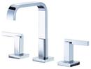 Gerber Plumbing Chrome Widespread Bathroom Sink Faucet with Double Lever Handle 