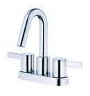 Gerber Plumbing Polished Chrome Two Handle Centerset Bathroom Sink Faucet 