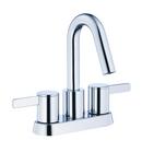 Gerber Plumbing Polished Chrome Two Handle Centerset Bathroom Sink Faucet 