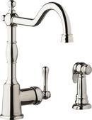 Gerber Plumbing Polished Nickel Single Handle Kitchen Faucet 