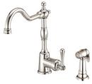 Gerber Plumbing Polished Nickel Single Handle Kitchen Faucet 