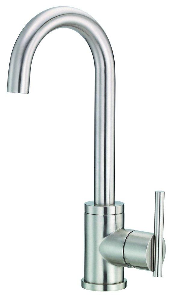 Gerber Plumbing Stainless Steel Single Handle Lever Handle Bar Faucet 