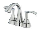 Gerber Plumbing Brushed Nickel Two Handle Centerset Bathroom Sink Faucet 