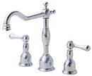 Gerber Plumbing Polished Chrome Two Handle Widespread Bathroom Sink Faucet