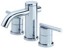 Gerber Plumbing Polished Chrome Deckmount Widespread Bathroom Sink Faucet with Double Lever Handle