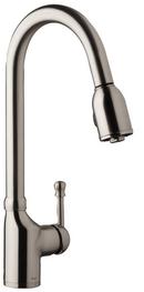 Gerber Plumbing Stainless Steel Pull-Down Kitchen Faucet with Single Lever Handle 