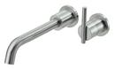 Bathroom Sink Faucet with Single Lever Handle in Brushed Nickel