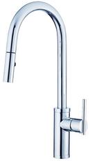 Gerber Plumbing Chrome Single Handle Pull Down Kitchen Faucet 