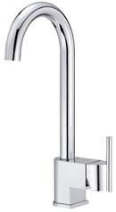 1-Hole Bar Faucet with Single Lever Handle in Polished Chrome
