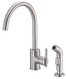 Gerber Plumbing Stainless Steel Single Handle Kitchen Faucet