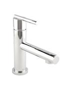 Gerber Plumbing Polished Chrome Deck Mount Bathroom Sink Faucet with Single Lever Handle and High Fixed Spout 