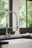 Gerber Plumbing Stainless Steel Single Handle Pull Down Kitchen Faucet 