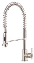Gerber Plumbing Stainless Steel Single Handle Pull Down Kitchen Faucet 