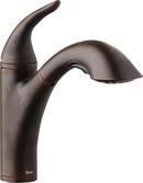 Single Handle Kitchen Faucet in Tumbled Bronze