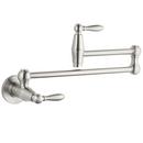 Wall Mount Pot Filler in Stainless Steel
