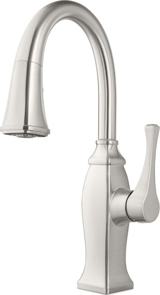 Pfister Stainless Steel Single Lever Handle Bar Faucet 