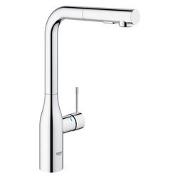 Single Handle Pull Down Kitchen Faucet in StarLight Chrome