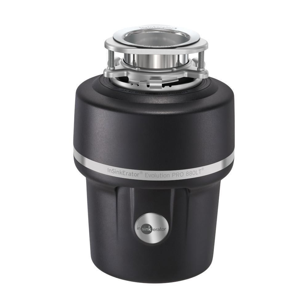 InSinkErator&reg; Black Enamel Continuous Feed Garbage Disposal with SoundSeal Technology 