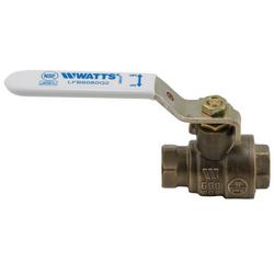 1-1/2 in. Forged Bronze Full Port Solder 600# Ball Valve