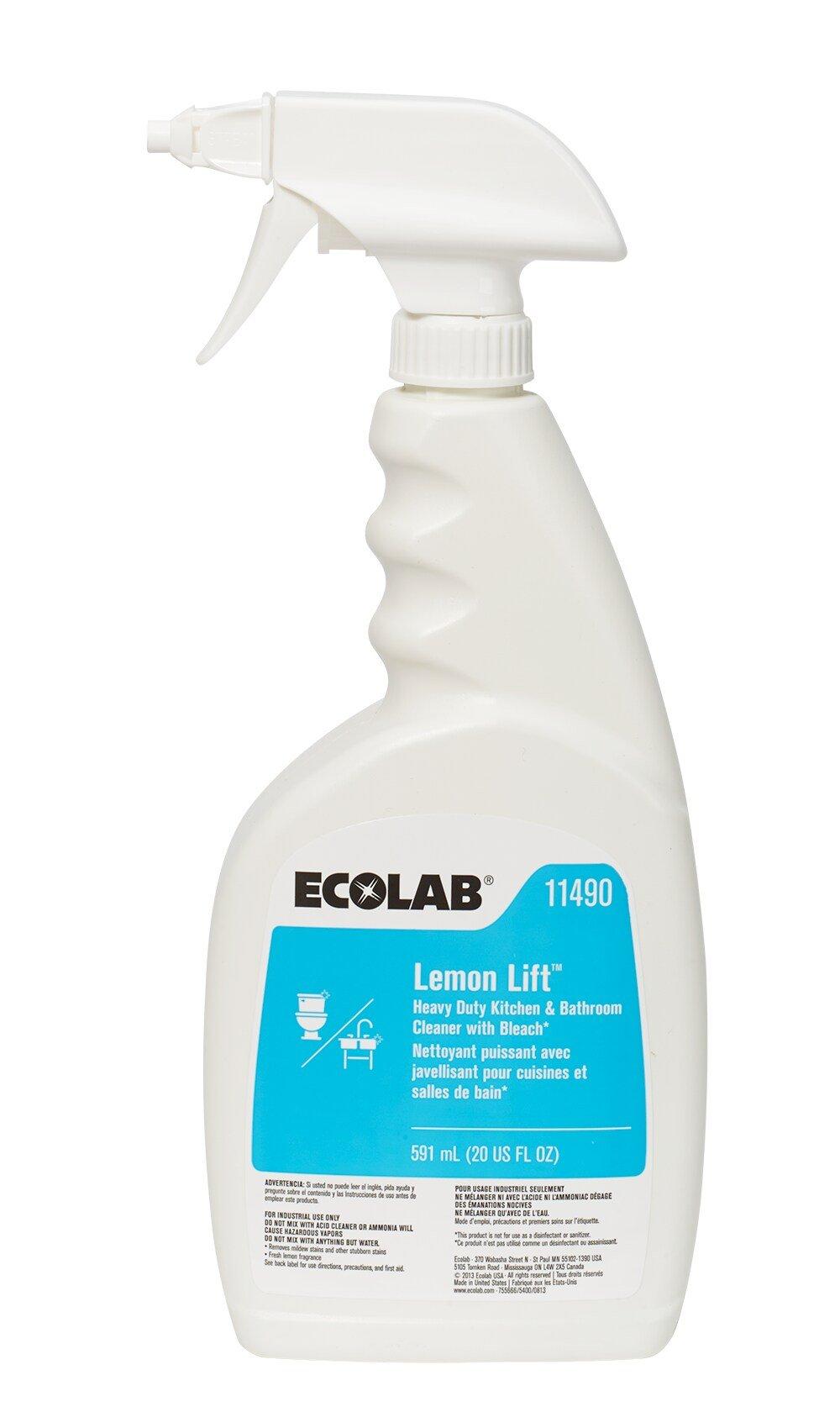 Ecolab Amber Lemon Lift Cleaner 