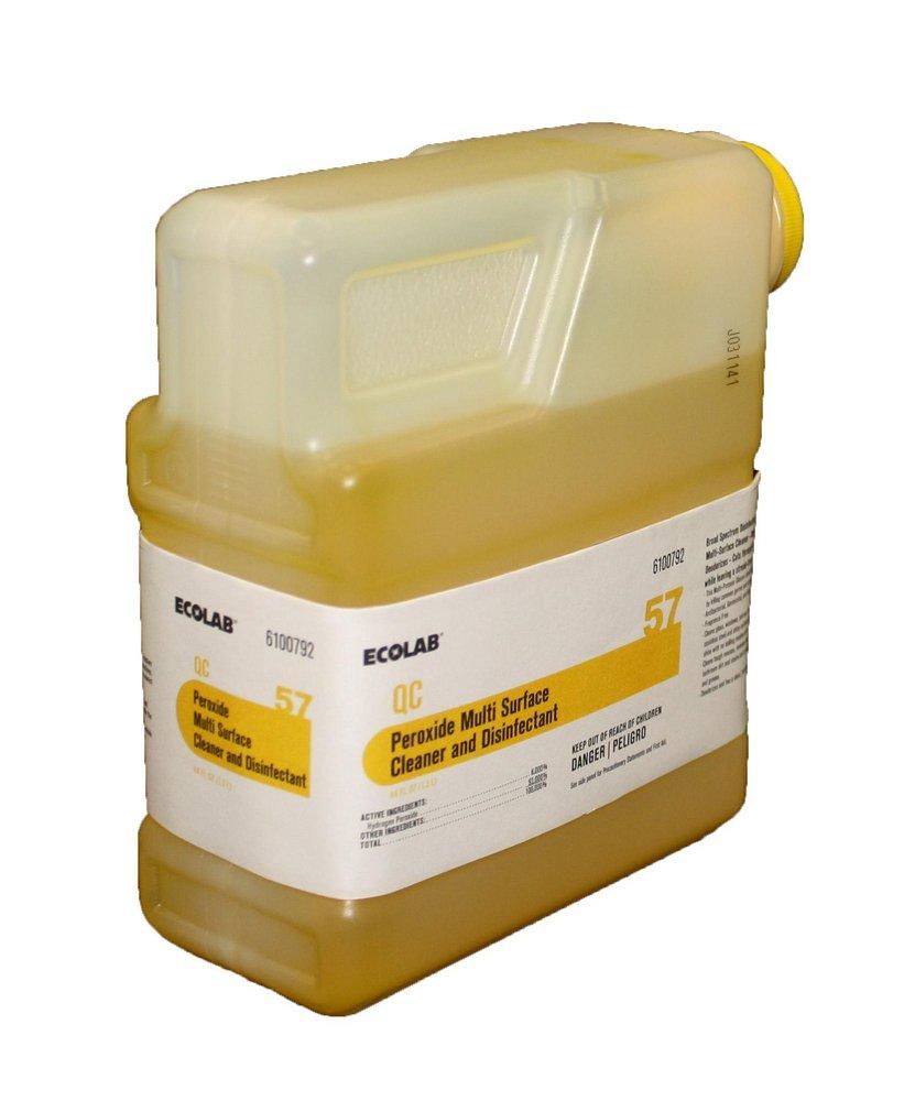 Ecolab Yellow Peroxide Multi-Surface Disinfectant Cleaner 