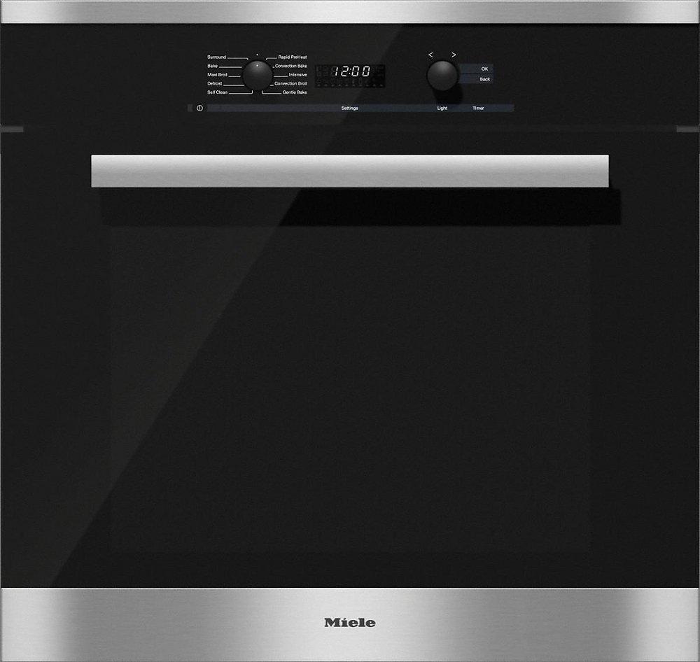 Miele Clean Touch Steel 30 in. 4.6 cu. ft. Single Oven 
