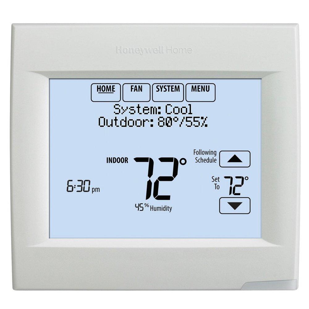 Honeywell Home Arctic White 2H/2C Programmable Thermostat 