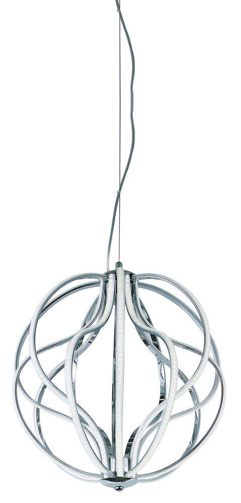 ET2 Lighting Polished Chrome 4.32W 14-Light PCB Base Integrated LED Pendant 