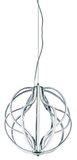 4.32W 14-Light PCB Base Integrated LED Pendant in Polished Chrome